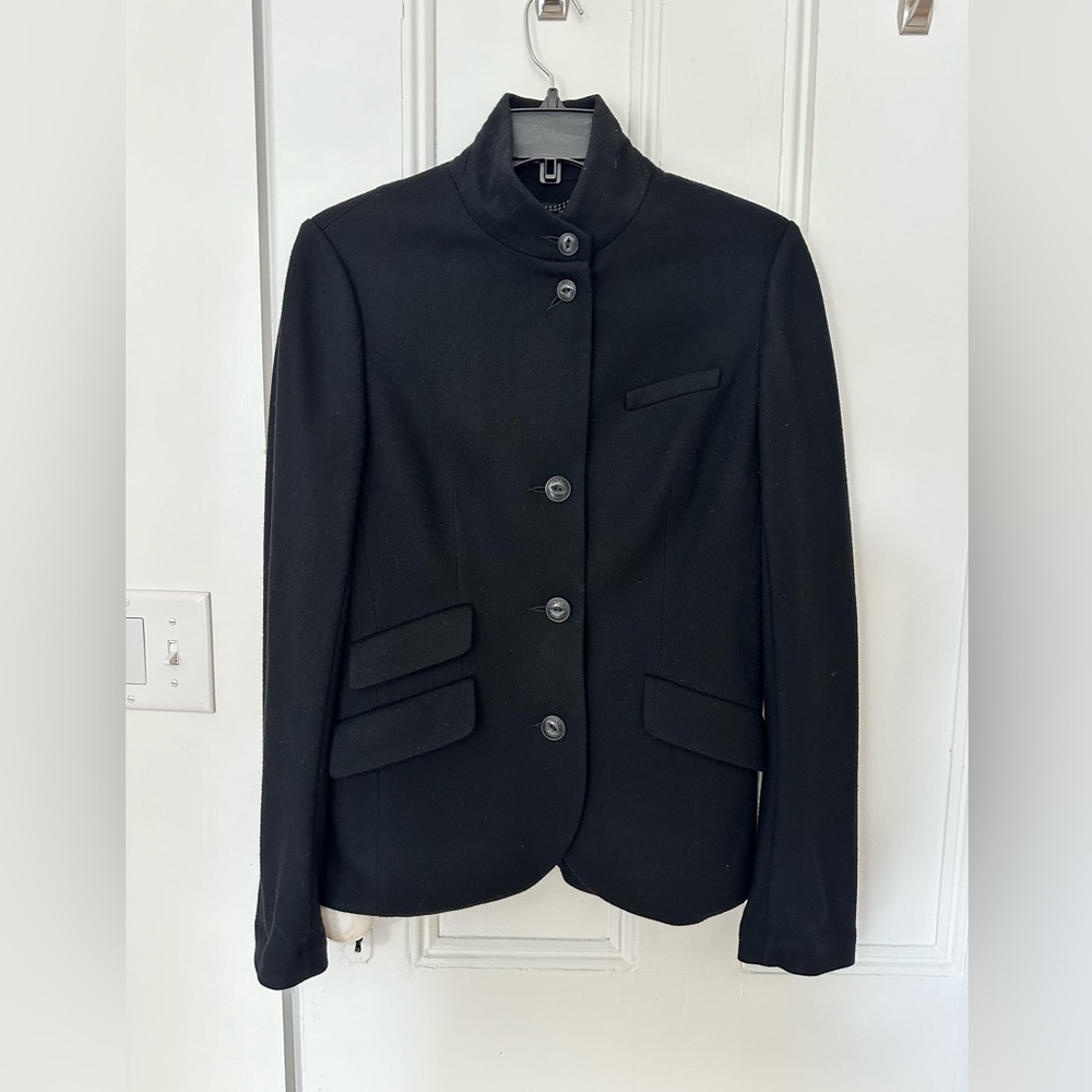 Black wool Rag & Bone Slade jacket size 6